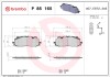 Фото автозапчасти тормозные колодки – тюнинг передний AUDI A4 ALLROAD B9, A4 B9, A5, A6 ALLROAD C8, A6 C8, A7, A8 D5, E-TRON, Q3, Q5, Q7, Q8; BENTLEY BENTAYGA; Volkswagen TOUAREG 1.4-Electric 01.15- BREMBO P85 165X (фото 1)