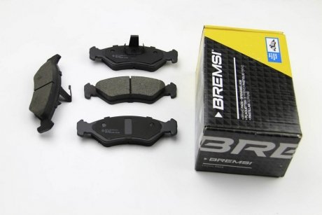 Фото автозапчасти тормозные колодки перед. Ford Fiesta 89-02 (ATE) BREMSI BP2671