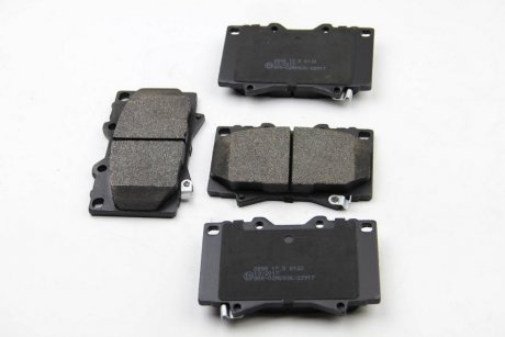 Фото автозапчасти тормозные колодки перед. Toyota Land Cruiser 90-09 (sumitomo) BREMSI BP2898