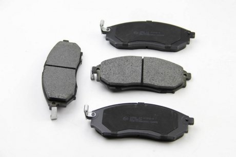 Фото автозапчасти тормозные колодки перед. Nissan Qashqai 07-13/Pathfinder 05- (sumitomo) BREMSI BP3350