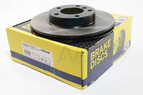 Тормозной диск перед. BMW 3 (E36/E46) 90-05 (286x22) BREMSI CD6258V (фото 1)