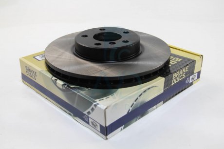 Тормозной диск перед. BMW X5 (E53/E83) 00-11 (332x30) BREMSI CD7256V (фото 1)