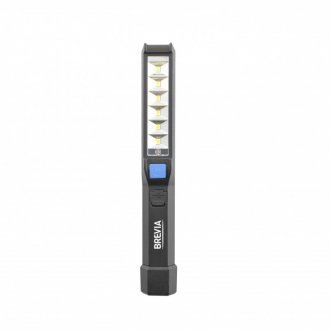 Лампа інсп. LED Pen Light 6SMD+1W LED, 150lm, 900mAh, microUSB, блістер BREVIA 11210