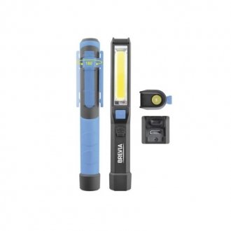 Ліхтар для СТО для риболовлі світлодіодний Pen Light 2W COB+1W LED 150lm 900mAh BREVIA 11220