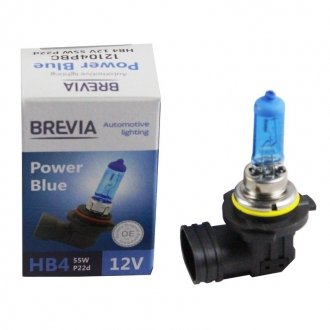 Галогенова лампа HB4 POWER BLUE BREVIA 12104PBC