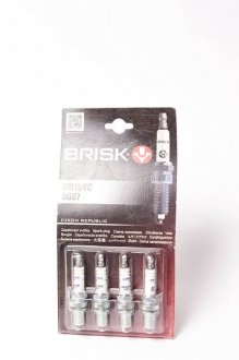 Свічка запалювання SUPER ВАЗ 2110 16V 1,1 мм (блістер) (0004#4) BRISK DR15YC-1