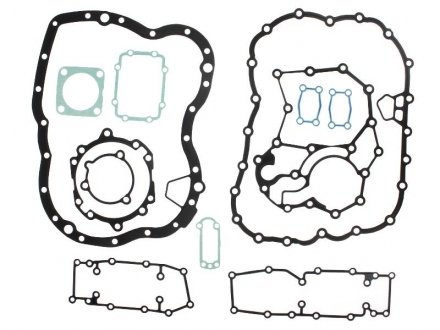 Фото автозапчастини комплект прокладок трансмісії (набір прокладок коробки передач, плоский) ZF ECOSPLIT IV 12 S 2333; 16 S 2520 ТО C.E.I. 298880