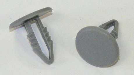 Крепление обшивки 3-5 мм, шл.14 мм, серое Carfast 90539N