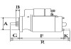 Фото автозапчасти стартер FORD GALAXY, SEAT CORDOBA/IBIZA II/TOLEDO I, Volkswagen CADDY I/CORRADO/GOLF I/GOLF II/GOLF III/JETTA I/JETTA II/PASSAT/TRANSPORTER IV/VENTO CARGO 111060 (фото 3)