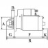 Фото автозапчастини стартер HYUNDAI COUPE I (RD), COUPE II (GK), ELANTRA III (XD), ELANTRA III Ліфтбек (XD), LANTRA II (J-2), LANTRA II Універсал (J-2), MATRIX (FC), TRAJET Фургон/мінівен (FO), TUCSON (JM) KIA CERATO I Хетчбек (LD), CERATO I Ліфтбек (LD) CARGO 111307 (фото 3)