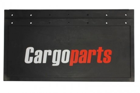 Задний брызговик (650х350мм, с надписью) CARGOPARTS CARGO-M02/CP (фото 1)