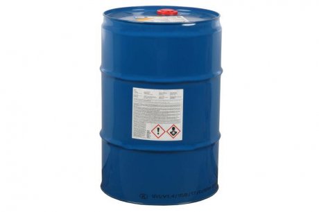 Охлаждающие жидкости и концентраты (тип охладителя G11) (60L, 1:1-36°C), синий, стандартный: AFNOR NFR 15-601; ASTM D 3306; ASTM D 4985; BS 6580; SAE J1034, включает: моно-этиленгликоль CARTECHNIC CART999 60L (фото 1)