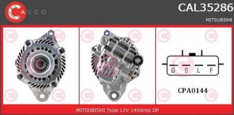 Фото автозапчастини alternator 12v 140a CASCO CAL35286AS