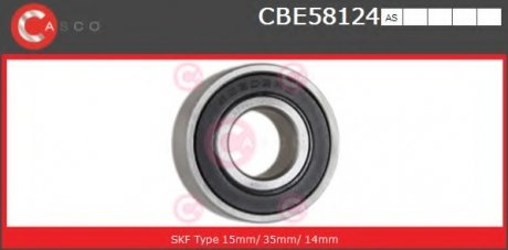 Фото автозапчасти подшипник CASCO CBE58124AS