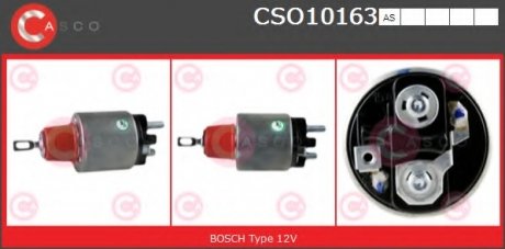 Фото автозапчасти втягуюче реле стартера CASCO CSO10163AS (фото 1)