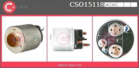 Фото автозапчасти переключатель CASCO CSO15118AS