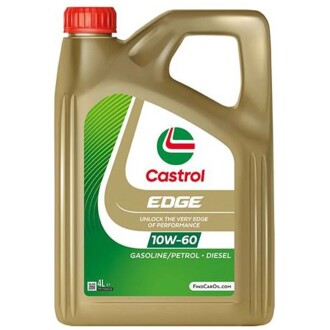 Фото автозапчасти масло моторное EDGE 10W-60 4л CASTROL 10W60 E 4L