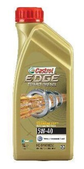 Фото автозапчасти моторное масло EDGE Turbo Diesel Titanium FST 5W-40 синтетическое 1 л CASTROL 1535b3