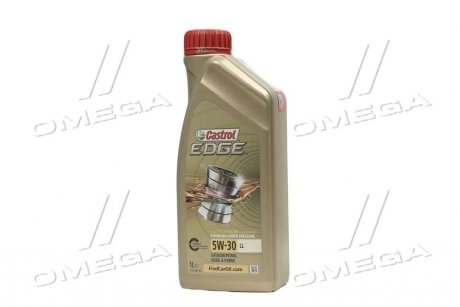 Масло моторное легковое EDGE 5W-30 LL 1л CASTROL 15665F