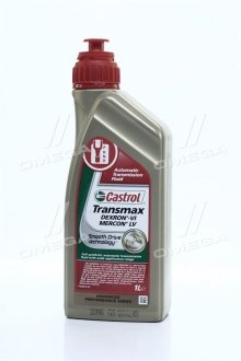 Фото автозапчастини олія трансміс. TRANSMAX DEXRON-VI (Каністра 1л) CASTROL 156CAA