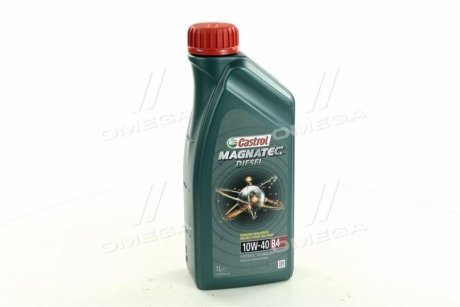 Моторна олива. Magnatec Diesel 10w-40 B4 (Каністра 1л) CASTROL 156ED9 (фото 1)