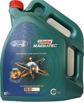 Моторне масло MAGNATEC PROFESSIONAL D 0W-30 Ford CASTROL 157C37