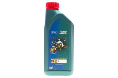 Фото автозапчасти олива 0W30 Magnatec Professional D (1L) (ACEA C2) (Ford WSS-M2C950-A) CASTROL 15F60B