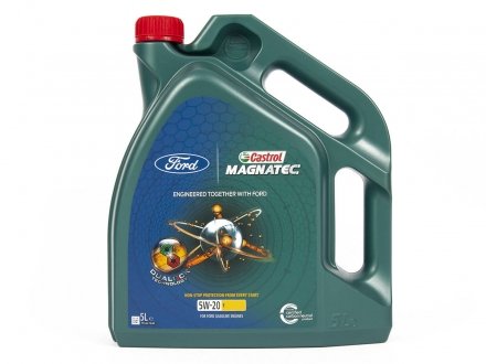 Фото автозапчасти олива 5W20 Magnatec Professional E (5L) (Ford WSS-M2C948-B) CASTROL 15F8D7