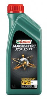 Фото автозапчастини масла моторні MAGNATEC STOP-START 5W-30 A5 1л CASTROL 5W30 M SS A5 1L