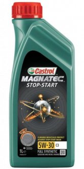 Фото автозапчастини масла моторні MAGNATEC STOP-START 5W-30 C3 1л CASTROL 5W30 M SS C3 1L