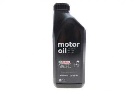 Фото автозапчасти олива 5W30 GTX RN-SPEC RN 720 (1L) (RN0720) CASTROL 7711943685