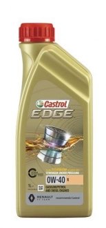 Масло двигателя Edge (1L+) SAE 0W40; RENAULT RN17 RSA CASTROL EDGE 0W40 R 1L