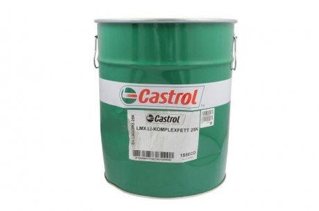 Фото автозапчастини змазка підшипника CASTROL LMX 25KG