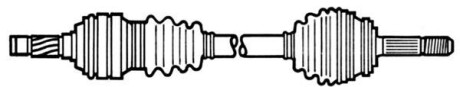 Фото автозапчасти привідний вал CEVAM 5692Z