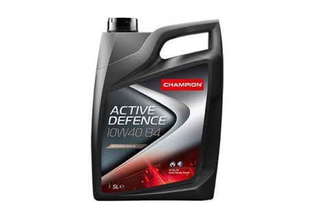 Фото автозапчастини active defence 10w40 b4 5l(х4) CHAMPION 8204319