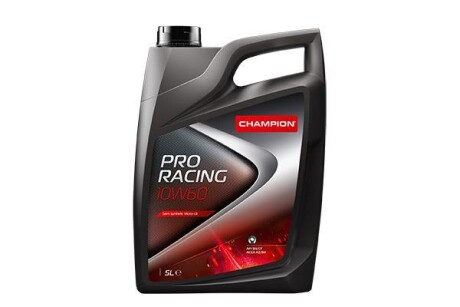 Фото автозапчастини pro racing 10w60 5l(х4) CHAMPION 8205316