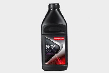 Фото автозапчасти brake fluid dot 3/4 1l(х12) CHAMPION 8208003