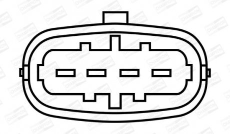 Фото автозапчастини котушка запалювання VOLVO C30, C70 II, S40 II, S60 I, S80 I, S80 II, V40, V50, V70 II, V70 III, XC60 I; FORD FOCUS II, KUGA I, MONDEO IV, S-MAX 2.0-3.0 11.99- CHAMPION BAEA055E (фото 1)