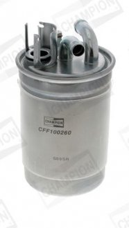 Фильтр топливный AUDI A4 B6 (8E2) 00-05, A4 B6 Avant (8E5) 00-05, A4 B6 Convertible (8H7) CHAMPION CFF100260 (фото 1)