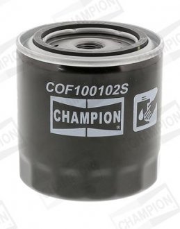 Фільтр масляний CHAMPION COF100102S (фото 1)