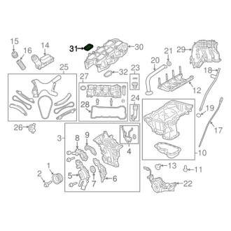 Фото автозапчастини прокладка впускного коллектора CHRYSLER 5184562AC