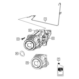 Фото автозапчастини олива трансмісійна gear & axle sea 80w-90, 0,946 л CHRYSLER 68218041AB