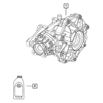 Фото автозапчастини масло трансмісійне Mopar ' SEA 75W-90', 0.946 л. CHRYSLER 68218655AC