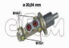 Фото автозапчастини peugeot главный тормозной цилиндр 20,6mm 306 1.6/.1.9d без abs CIFAM 202-226 (фото 1)