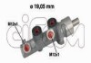 Фото автозапчастини smart головний гальмівний циліндр cabrio 02-04, fortwo 04-07 CIFAM 202-472 (фото 1)