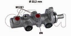 Фото автозапчастини kia главный тормозной цилиндр rio 1.4 05-, hyundai accent 1.5 05- CIFAM 202-793