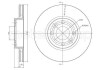 Фото автозапчасти диск гальмівний (передній) Renault Megane II/Clio II/III 1.2-1.5 dCI 02- (260x22) CIFAM 800641C (фото 1)