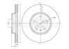 Фото автозапчасти cifamaudi диск гальмівний передній (314мм) a4 07-, a5. CIFAM 800-917C (фото 1)