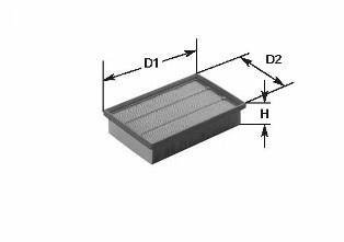 Фото автозапчасти фільтр повітряний CLEAN FILTERS MA1119