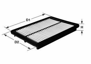 Фото автозапчасти фільтр повітряний CLEAN FILTERS MA1130